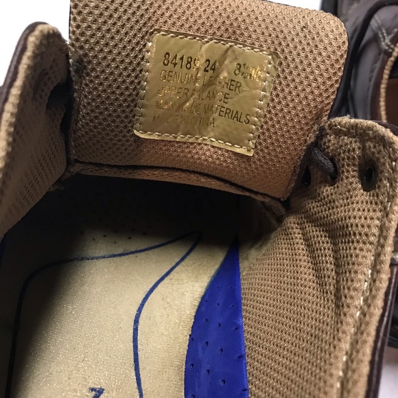 Nunn Bush Men’s Brown Comfort Gel 3.0 Oxfords - Picture 6 of 8